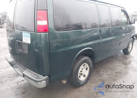 2008 Chevrolet Express Ls из США, поврежденный, VIN 1GAHG35K481200324